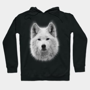 White wolf Hoodie